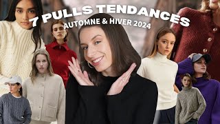 PULLS TENDANCES À AVOIR CET AUTOMNEHIVER 20242025 [upl. by Seedman385]