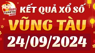 Xổ số Vũng Tàu ngày 24 tháng 9  XSVT  SXVT  KQXSVT  XSVTAU  Xổ số kiến thiết Vũng Tàu hôm nay [upl. by Huber530]