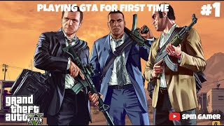 Playing GTA 5 for First Time  1 [upl. by Zela]