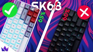 LE MEILLEUR CLAVIER 65 PAS CHER  Epomaker SK68 [upl. by Noir]