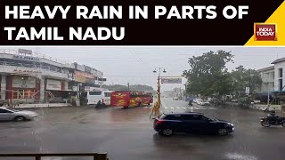 Heavy Rain Lashes Parts Of Tirunelveli Tamil Nadu [upl. by Arimas]