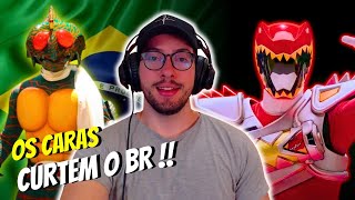 REAGINDO REFERENCIAS AO BRASIL NO TOKUSATSU Tokudoc [upl. by Wales]