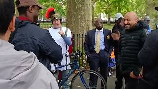 Shattered is live Hyde Park speakers corner [upl. by Milburt]