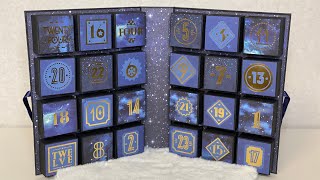 Advent Calendar Book  Tutorial [upl. by Ennairac]