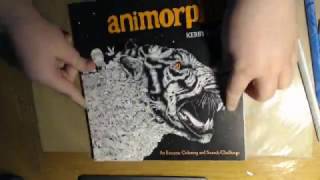 Kerby Rosanes Animorphia and Imagimorphia Adult Coloring Book Review [upl. by Mairhpe]