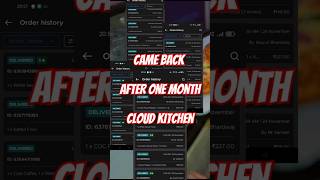 Waps aaye ek mahine baad cloudkitchen minivlog viralvideo food [upl. by Retsub]