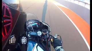 BMW S1000 RR Valencia Track Day [upl. by Acinorej]