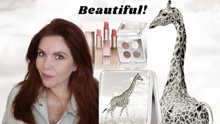 Chantecaille spring 2022  Giraffe Collection  Lots of Comparisons [upl. by Aenitsirhc]