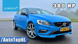 380HP Volvo V60 Polestar T6  REVIEW on AUTOBAHN by AutoTopNL [upl. by Alexandra]