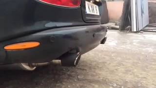 Exhaust sound Jaguar XK8 [upl. by Nelg]