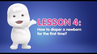 Mamys Diaper Guide  How to diaper a newborn for the first time  MamyPoko Pants [upl. by Demaria571]