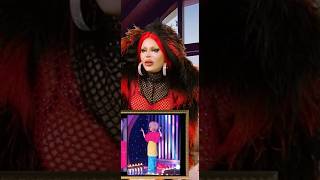 Icesis and Rajah reading Vanity Vain’s reveal outfit dragrace lgbt lgbtq rupaulsdragrace rupaul [upl. by Lesna927]