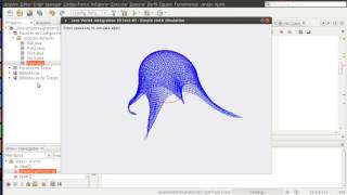 Java 3D physics from scratch  Verlet Integration 3D test 3  Simple cloth simulation [upl. by Badr911]