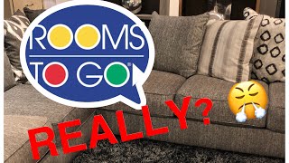 Vlog  My Rooms To Go Experience  New Living Room Furniture [upl. by Eisnil]