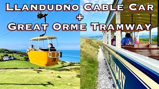 Llandudno Cable Car  Great Orme Tramway Vlog 15th September 2021 [upl. by Carlock188]