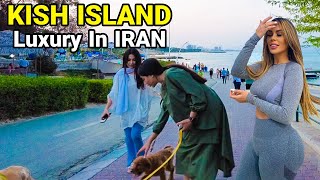 IRAN 2023  Luxury Island In IRAN 🇮🇷 Kish Island Walking Vlog ایران کیش [upl. by Lledniw]