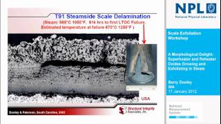 A morphological delight Superheater and Reheater Oxides Growing and Exfoliating in Steam [upl. by Iggep565]