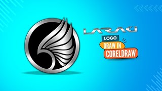 How to draw LARAKI LOGO [upl. by Suirtemid]