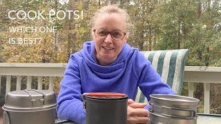 Which Cookpot Should I Carry  Appalachian Trail 25 [upl. by Esorlatsyrc]