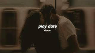 Play Date  Slowed  Reverb  Song  Overrated Mood [upl. by Alleras529]