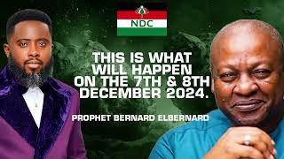 Prophet Bernard Elbernard NelsonEshun prophesied John Mahama winning the 2024 Presidential election [upl. by Eiuqcaj773]