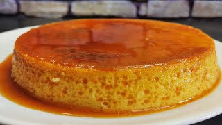 FLAN AU CARAMEL🔝 SANS FOUR  RECETTE FACILE et Délicieuse‼️ [upl. by Murray]