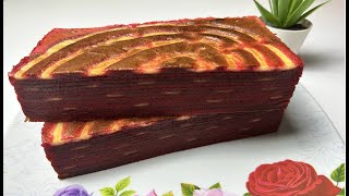 Lapis Legit Red Velvet Dari Warnanya Udah Cantik Apalagi Rasanya [upl. by Hepzi]