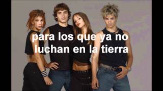 Erreway  Tiempo Con letra [upl. by Glenine]