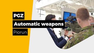 PGZ Automatic Weapons and Piorun Portable AntiAircraft Missile System [upl. by Kalman315]