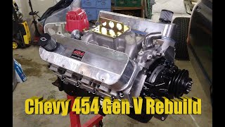 Chevy Gen V 454 Engine Rebuild  Final [upl. by Gad]