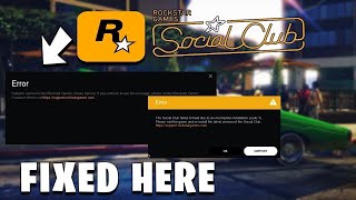 How to Fix Rockstar Games Launcher amp Social Club Errors 2024 StepbyStep Guide [upl. by Tipton]