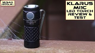 Klarus Mi1C LED Torch Review [upl. by Clava461]