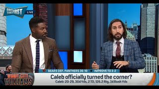 FIRST THINGS FIRST  Nick Wright STUNS Caleb Williams Will WIN Rookie Of The Year  Chicago Bears [upl. by Yoko]