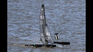 Day 2 of the Mini40 event at Pegasus Radio Sailing Club 16 Nov 2024 [upl. by Anilet]