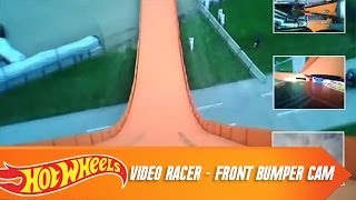 Choose Your Own Angle Front Bumper Cam  Video Racer  HotWheels [upl. by Ehcar]