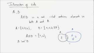 Probability Lesson 1 Basics of Set Theory [upl. by Trebmal601]