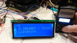 Mmdvm display [upl. by Tatum]