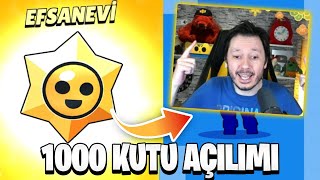 1000 TANE STARR HEDİYELERİ YENİ KUTU AÇILIMI  EFSANEVİ ÇIKTI  Brawl Stars [upl. by Ryann]