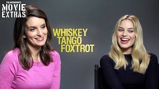 Whiskey Tango Foxtrot  Tina Fey amp Margot Robbie Official Movie Interview 2016 [upl. by Leshia]