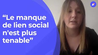 Covid19 et étudiants  quotLe manque de lien social nest plus tenablequot [upl. by Hajidahk]