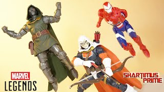 Marvel Legends Cabal 3Pack Iron Patriot Doctor Doom amp Taskmaster Amazon Exclusive Figure Review [upl. by Neelrihs]