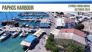 Paphos Harbour From Above [upl. by Rodrick]