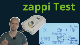 myenergi zappi Test  Lastmanagement  PV  Laden [upl. by Waine]