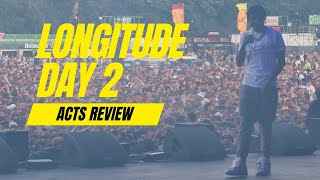 Longitude Day 2 Review Backflips Backstage and Bangers [upl. by Ulick]