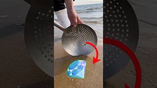 diamond find in the beach shortsvideo [upl. by Catto]