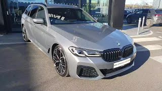 YL23CBU  2023 BMW 5 Series 520d M Sport Touring RefId 455128 [upl. by Arualana401]