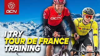 We Tried The Toughest Tour De France Training Session VismaLease A Bike [upl. by Shepp]