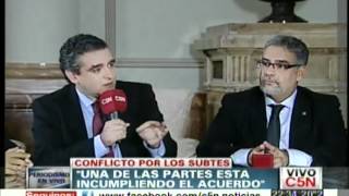 C5N  PERIODISMO EN VIVO ERIC CALCAGNO [upl. by Hcone112]