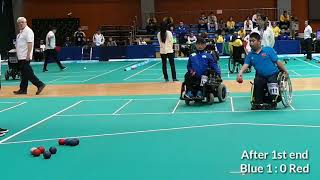 2016 Beijing Boccia Individual World Championship BC4 match [upl. by Claudetta]