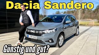 Dacia Sandero TCe 90 Expression im Test Das ideale Angebot Review  Preis  2023 [upl. by Yddor]